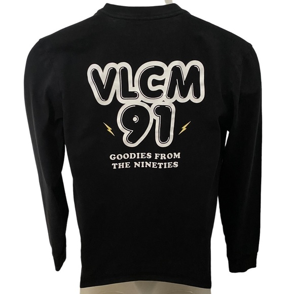 Volcom Stone “Goodies from the 90’s” Skate Long Sleeve Tee Shirt Men XS - Picture 1 of 7